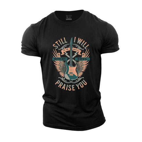 Men's It Is Well With My Soul Cotton T-Shirt